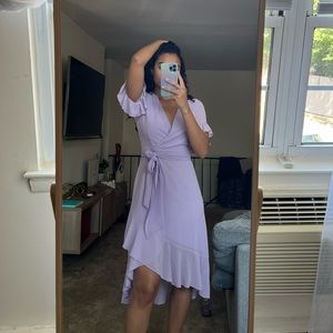 Lavender Wedding Guest / Graduation Dress size S